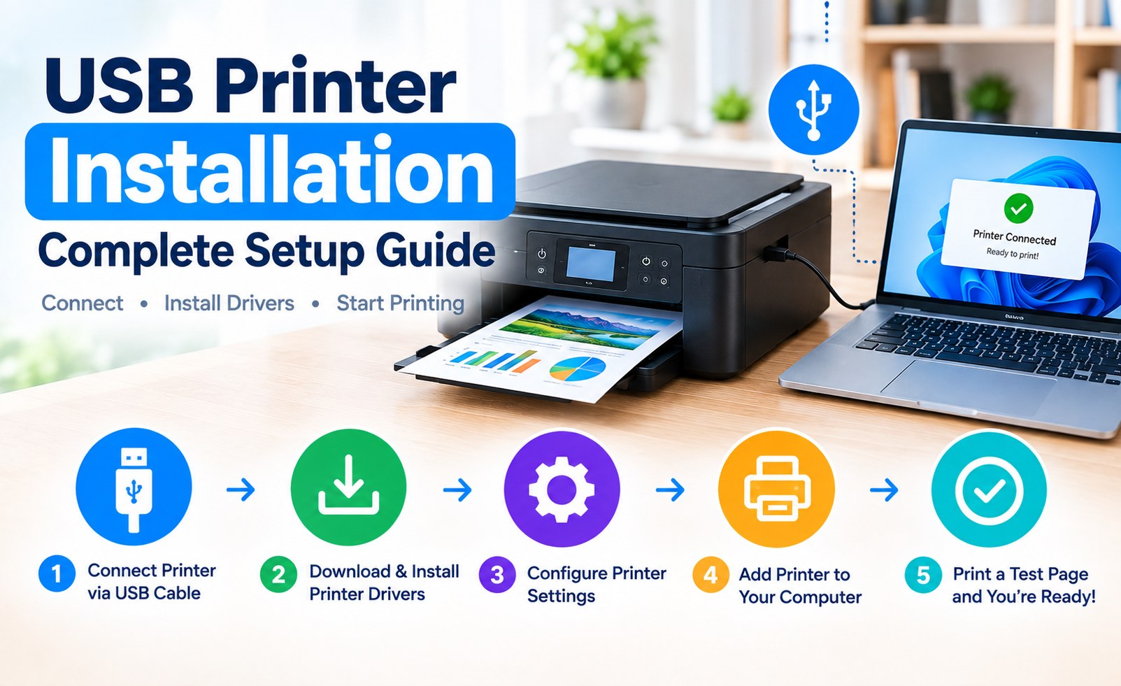 USB Printer Installation Guide